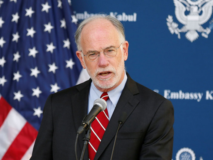 美国驻阿富汗代理大使回国后确诊新冠肺炎。路透社图片