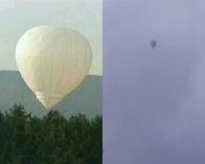 吉林男坐氢气球失踪六日，专家：恐滞留平流层。网上图片
