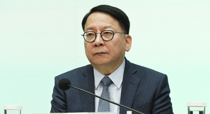 政府成立全運會香港賽區籌委會，並由陳國基擔任主席。蔡建新攝