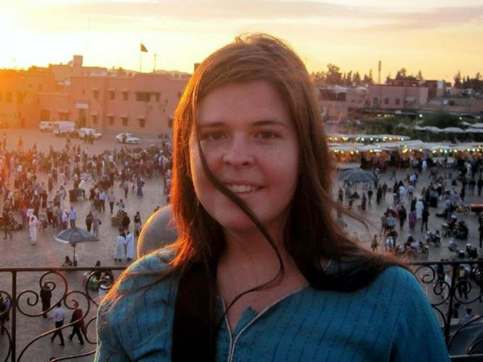 四年前遭IS绑架后惨死的美国人道工作者米勒（Kayla Mueller）。（网图）