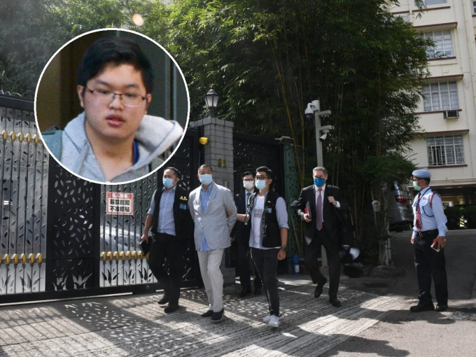 前學民思潮成員李宗澤亦被捕。資料圖片