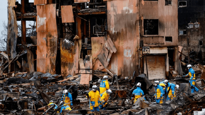 日本能登半島地震增至462人死亡。（路透社）