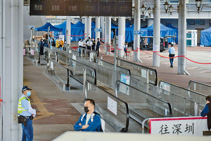 深圳灣口岸客運通關時間，日前調整為朝十晚六。
