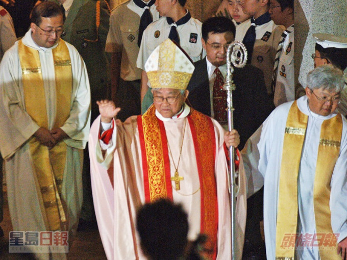 2006年的陈日君主教擢升枢机祈福弥撒。资料图片