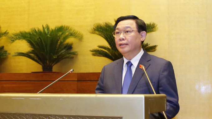 王庭惠辞去越共中央政治局委员和越南国会主席职务。(新华社资料相)