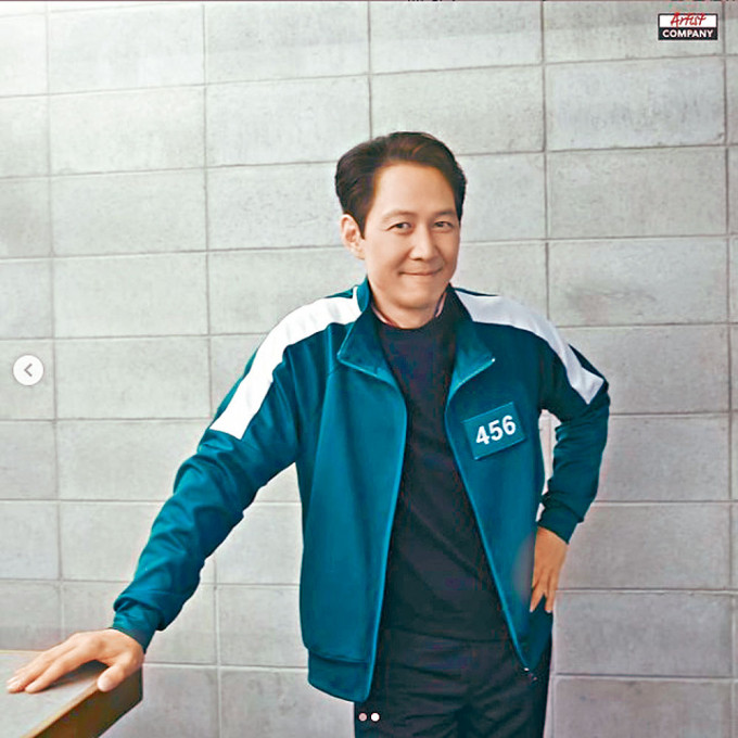 ■李政宰獲韓網民選為「最閃耀電影演員」冠軍。