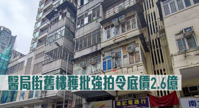 青建国际医局街旧楼获批强拍令底价2.6亿。