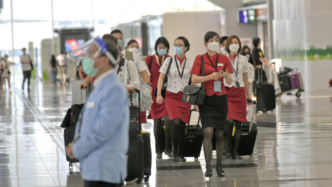 政府取消香港机组人员闭环管理安排。资料图片