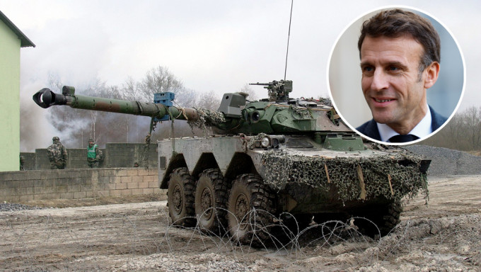 法國將提供AMX 10 RC裝甲車支援烏克蘭對抗俄羅斯。路透/網圖