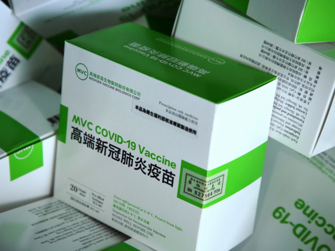 台灣當局表示將協助高端疫苗取得國際認證。路透社資料圖片
