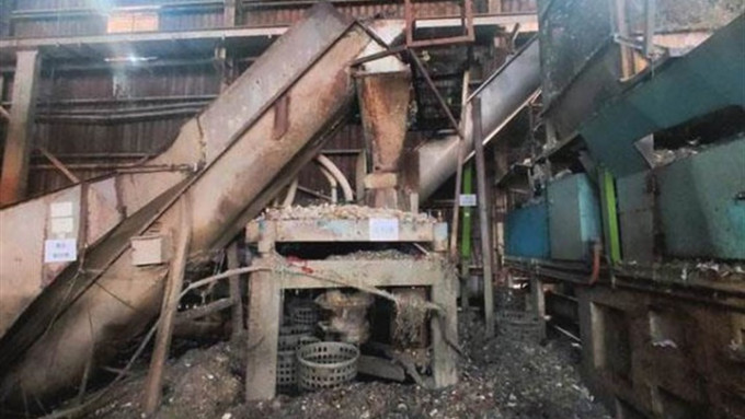 一名越南外劳疑堕进工厂磨碎机遭绞死。中时图片