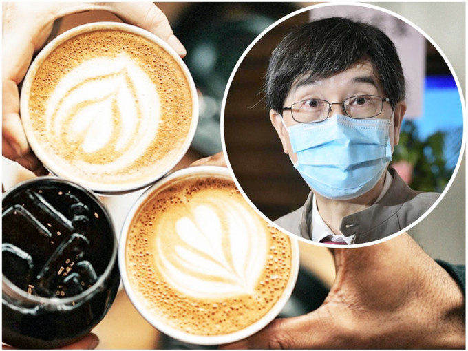 袁国勇（小图，资料图片）指有年轻的康复确诊病人闻咖啡闻到石油气味。unsplash图片