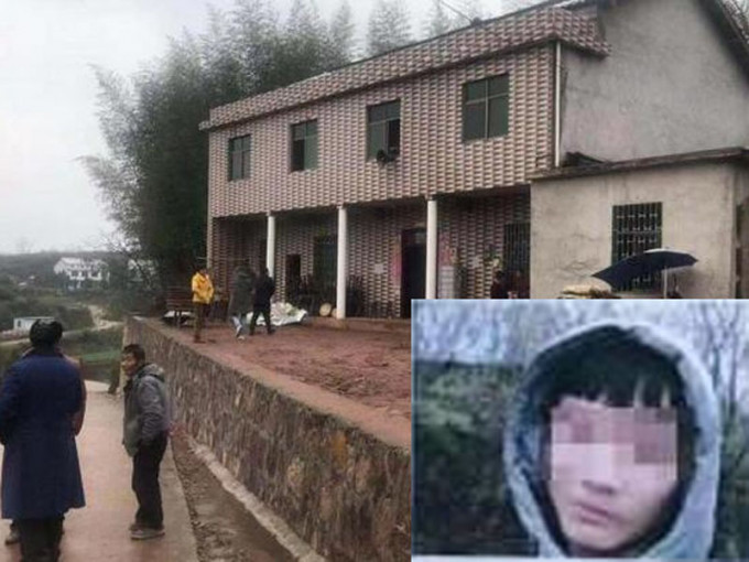 衡南警方在雲南大理將13歲學生錘殺父母案嫌疑人羅某逮捕。(網圖)