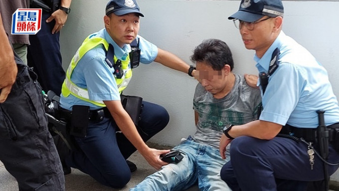 男子涉店铺盗窃被捕。fb：香港突发事故报料区及讨论区