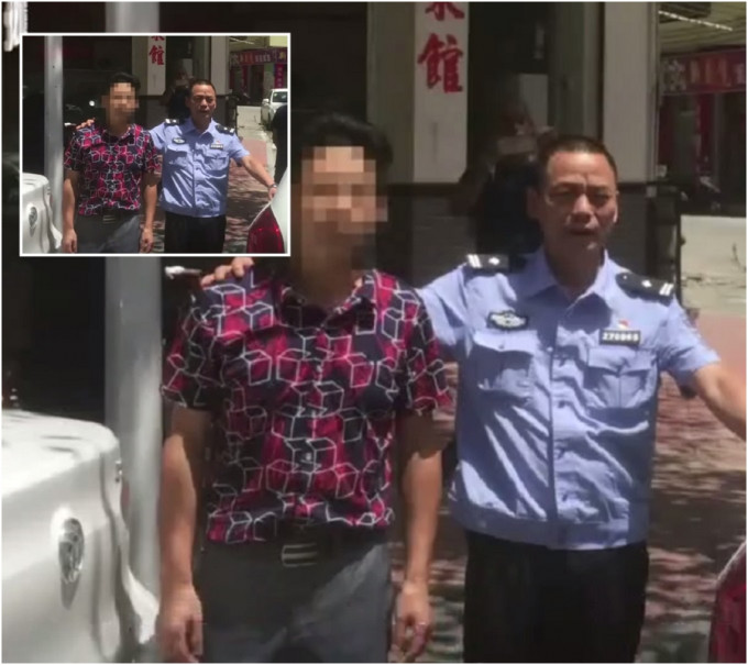 云浮男子看守所外放爆竹被拘留。网上图片