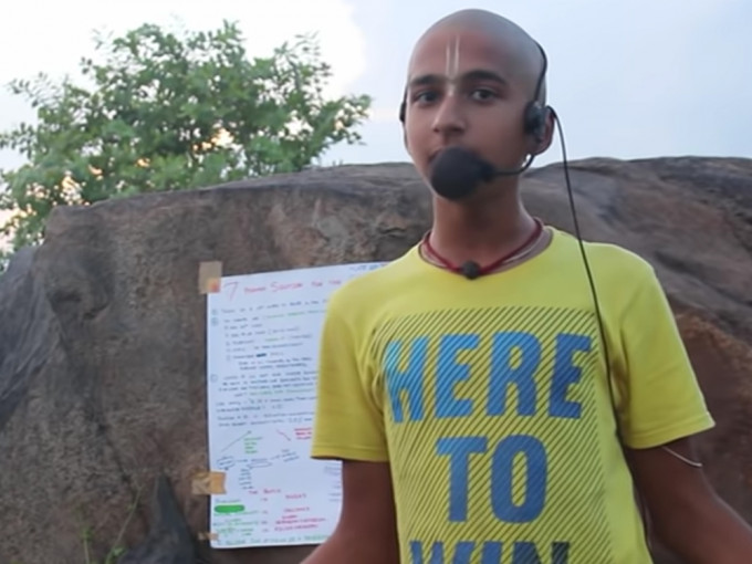 印度14岁神童预言再次应验。youtube影片截图