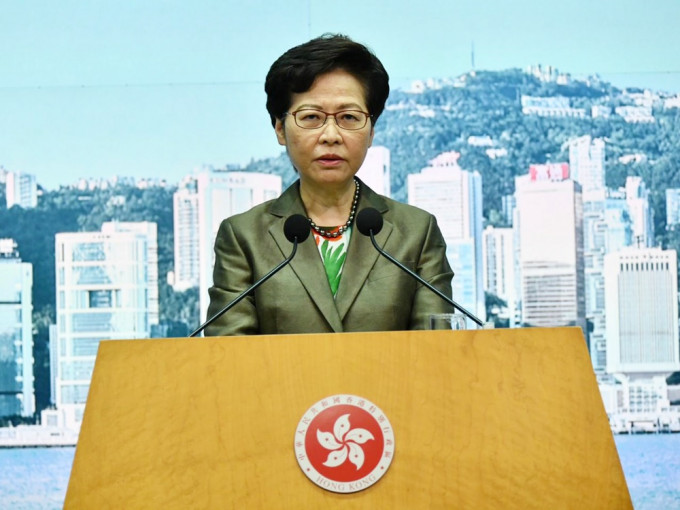 林郑月娥10月6日发表任内最后一份《施政报告》。