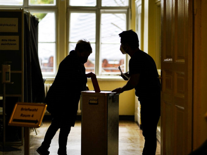 德国将于周日（26日）举行国会大选。AP图片