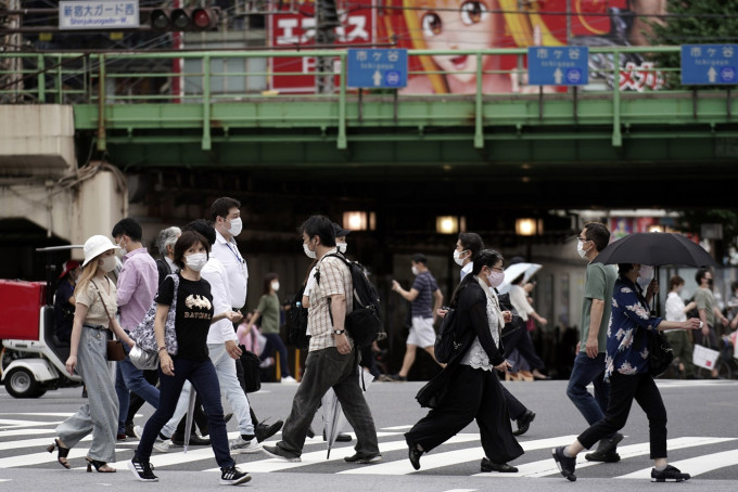 日本逾5萬人因疫情被解僱。AP資料圖片