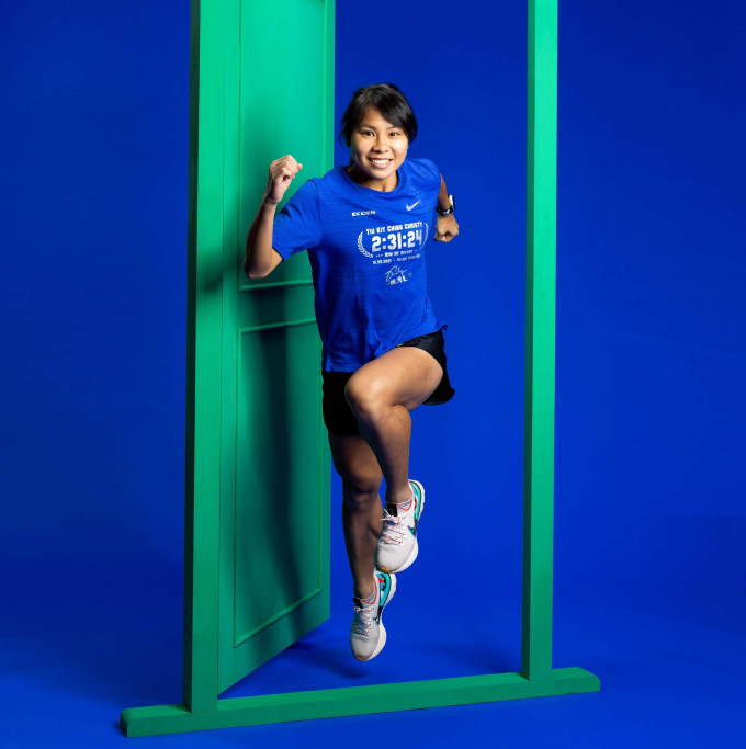 姚洁贞荣幸活动以新香港纪录作为跑步里数目标。相片由公关提供
