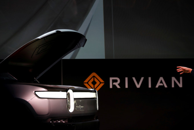电动车初创公司Rivian上调美国上市的招股区间至72至74美元。路透社图片