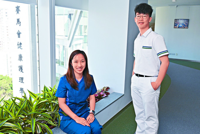 香港都會大學新落成的健康護理大樓有助培育年青健康護理人才。
