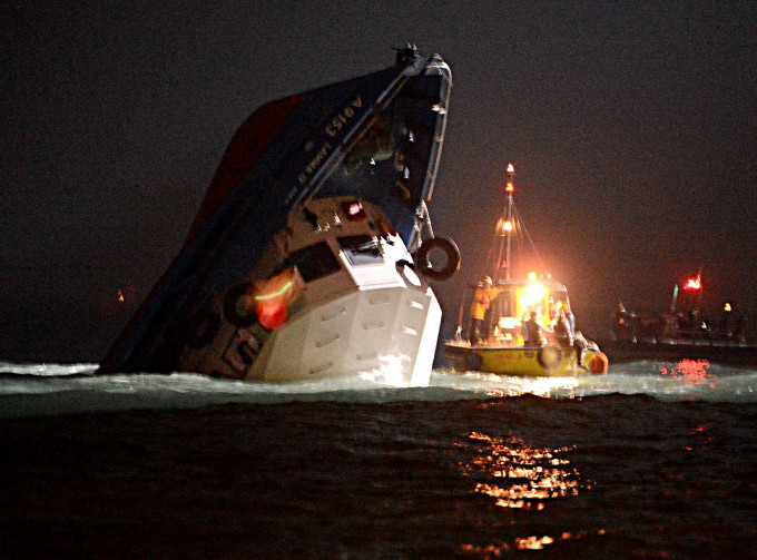 南丫海難在2012年發生，造成39人死亡。資料圖片