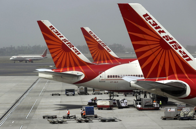 印度航空拟增加直飞美国航班。AP资料图片