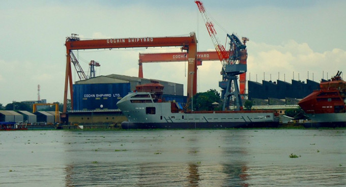 印度船廠。網上圖片