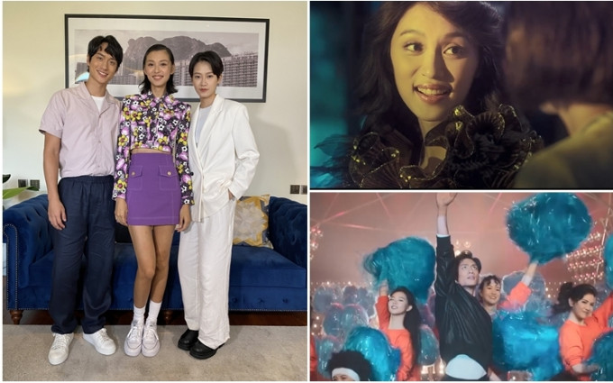 劉俊謙、王丹妮和廖子妤近日頻頻為傳記式電影《梅艷芳》宣傳。