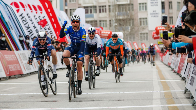 环土耳其单车赛，卡云迪殊赢下第二站及第三站冠军。 环土耳其单车赛官方图片