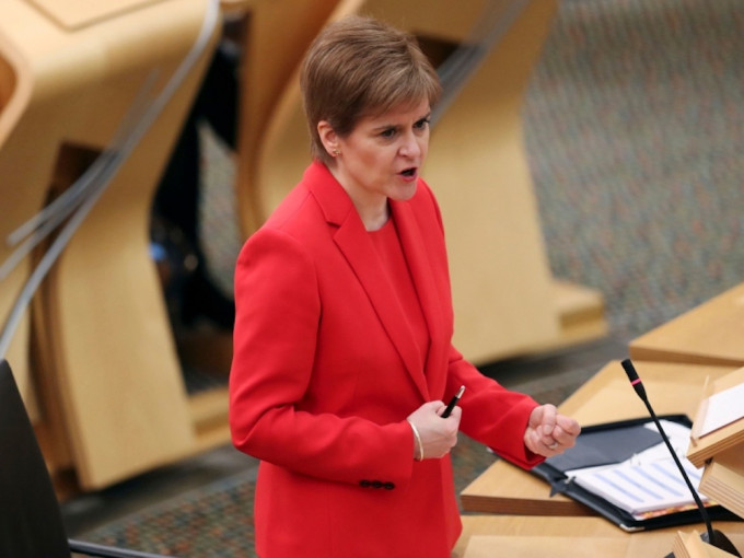 苏格兰民族党若在5月的议会选举中胜出，将会发动二次独立公投。AP图片
