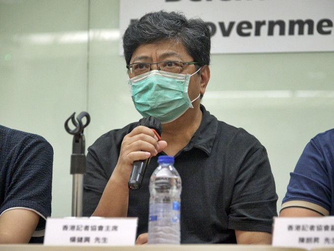 记协主席杨健兴质疑有线裁员是基于政治因素。资料图片