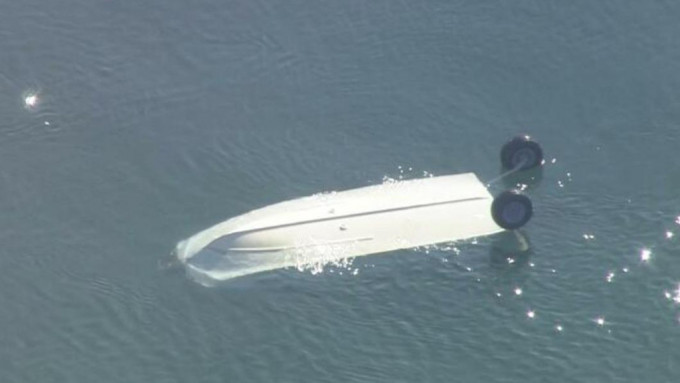 日本琵琶湖驚傳翻船事故，3名乘客確認死亡。網上圖片