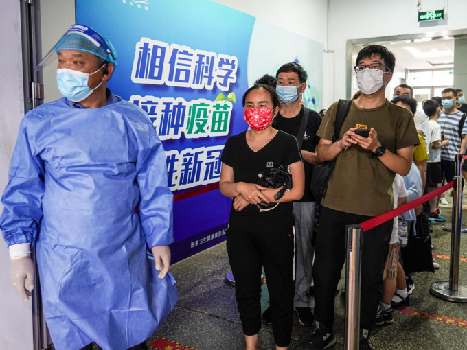 南京機場新冠病毒疫情擴散至四個省市。新華社資料圖片