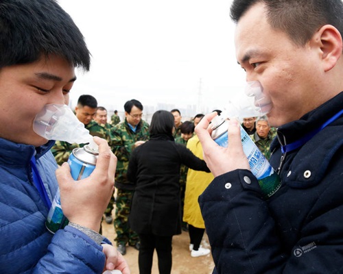 有顾客指喷出来的空气很清新，有一种森林的味道。网图