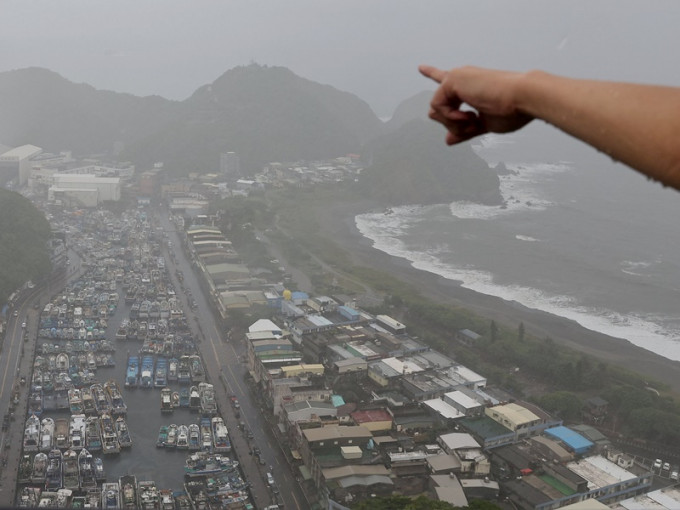 燦都為宜蘭帶來暴風雨。REUTERS