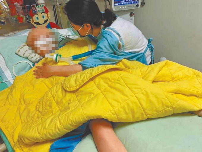 7岁男童留医70天后不幸离世。网上图片
