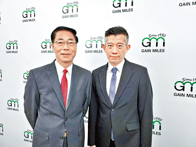 骏隆集团常务董事陈锐隆(左)。