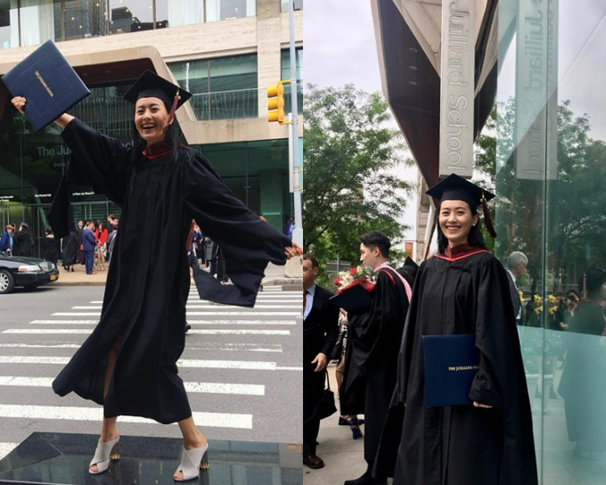 陳法拉要暫別娛樂圈到美國讀書真的不容易，終於等到畢業也鬆了一口氣。