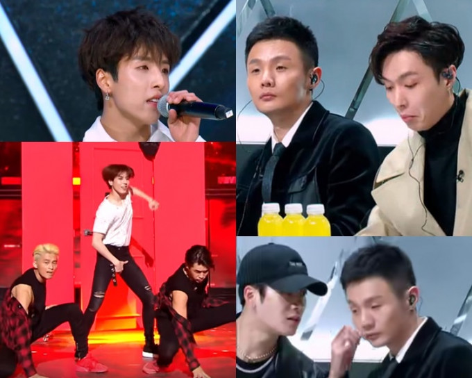 《偶像練習生》涉抄襲韓國綜藝節目《Produce 101》，參賽者都被爆抄韓團成員的舞蹈。（網圖）