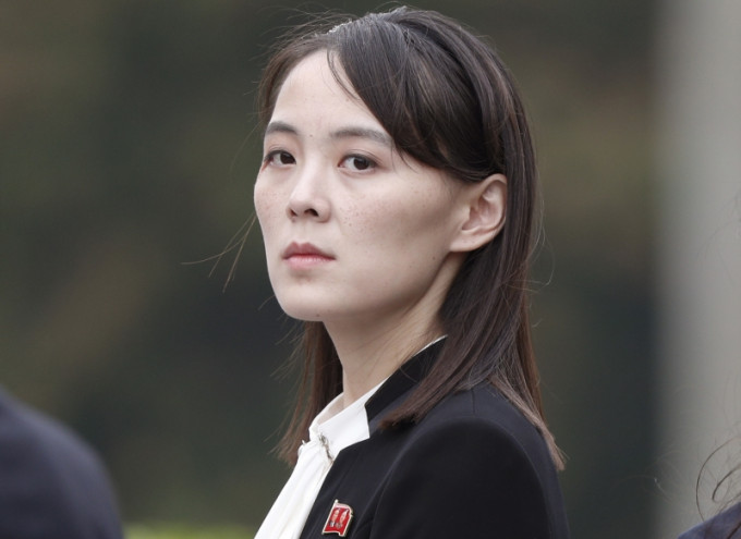 北韓勞動黨中央委員會第一副部長金與正。AP