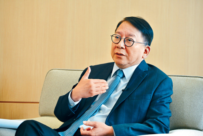 陈国基表示，新制度要去政治化，并理顺地区与政府的协作。