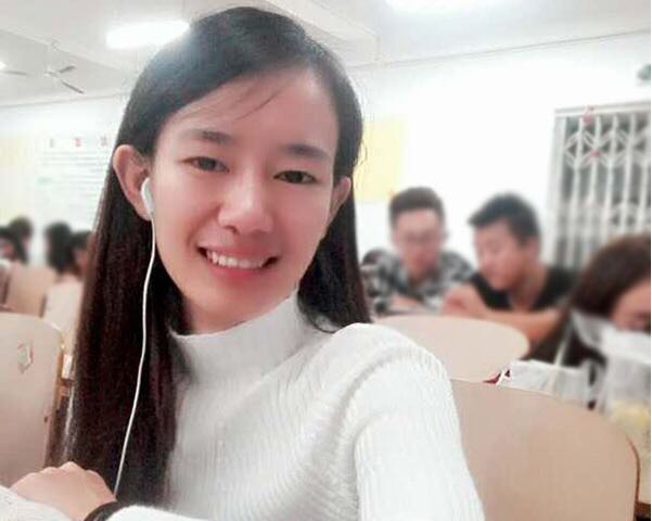 落入传销组织的湖南20岁女大学生林华蓉。
网上图片