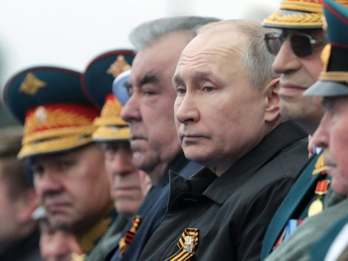 俄国今日在莫斯科红场举行盛大阅兵式。AP图片