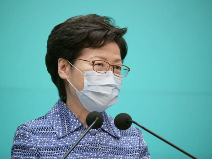林鄭月娥表示訂立國安法無違反基本法。