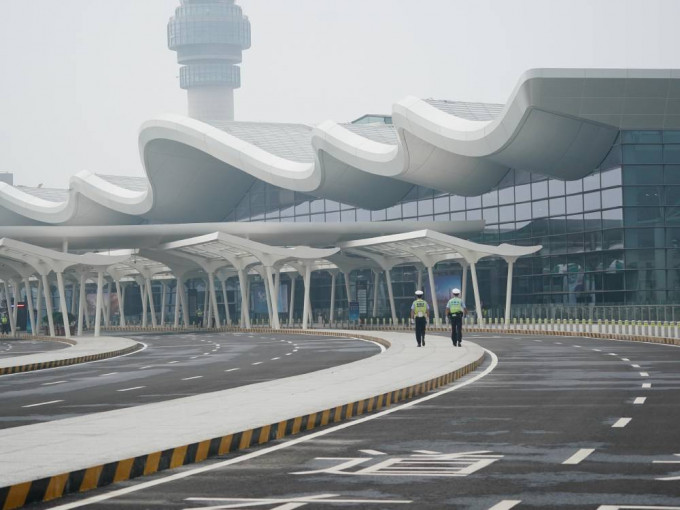 南京祿口機場。新華社圖片