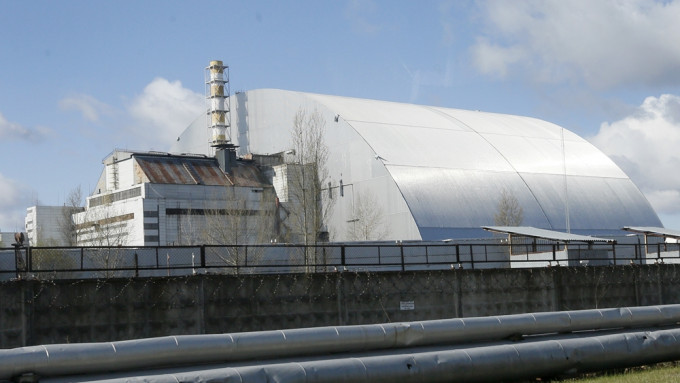 切爾諾貝爾核電廠自上月24日起被俄軍佔領。資料圖片