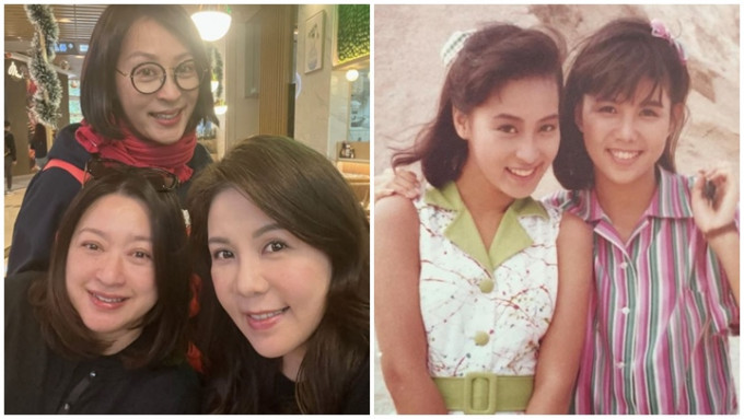 黎美娴、杨羚和刘美娟都是当年TVB的花旦。