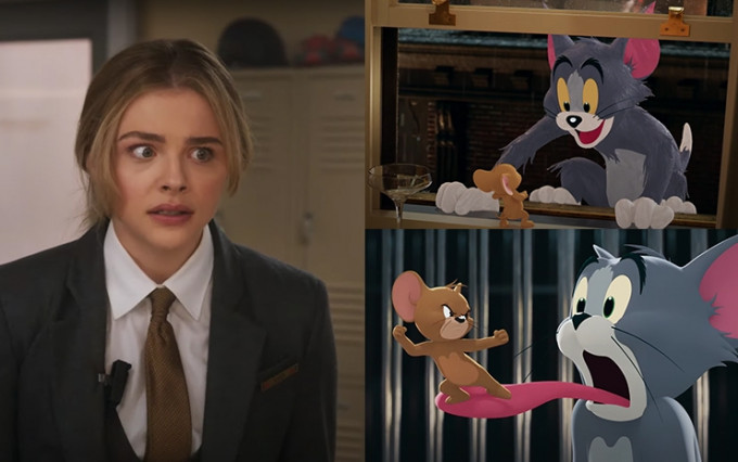 经典动画《Tom and Jerry》推出全新半真人版电影，找来《劲揪侠》女星嘉儿莫蕊兹演出。